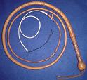 8ft Natural Tan 12 plait David Morgan Style Indiana Jones Bullwhip 2B